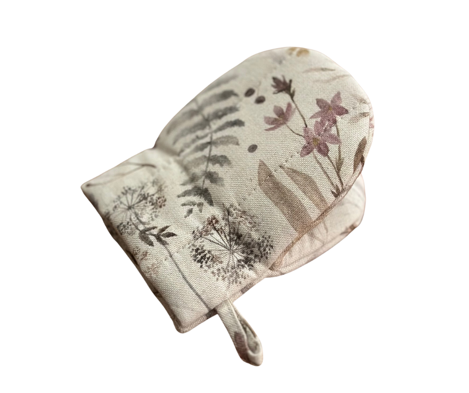 Oven Glove with Double Wool Filling | Field Bouquet