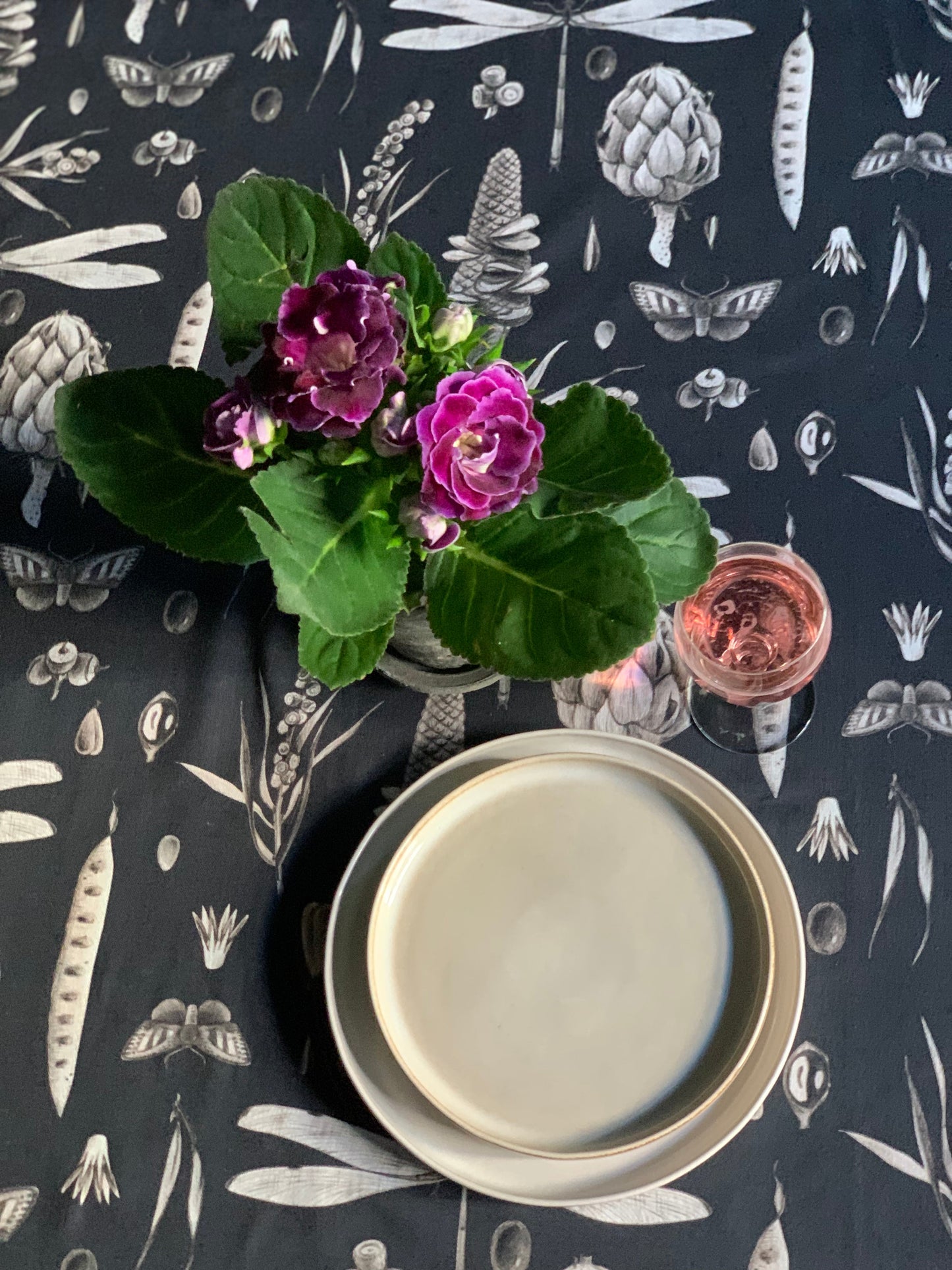 Table Runner, 100% Cotton | Moonlight