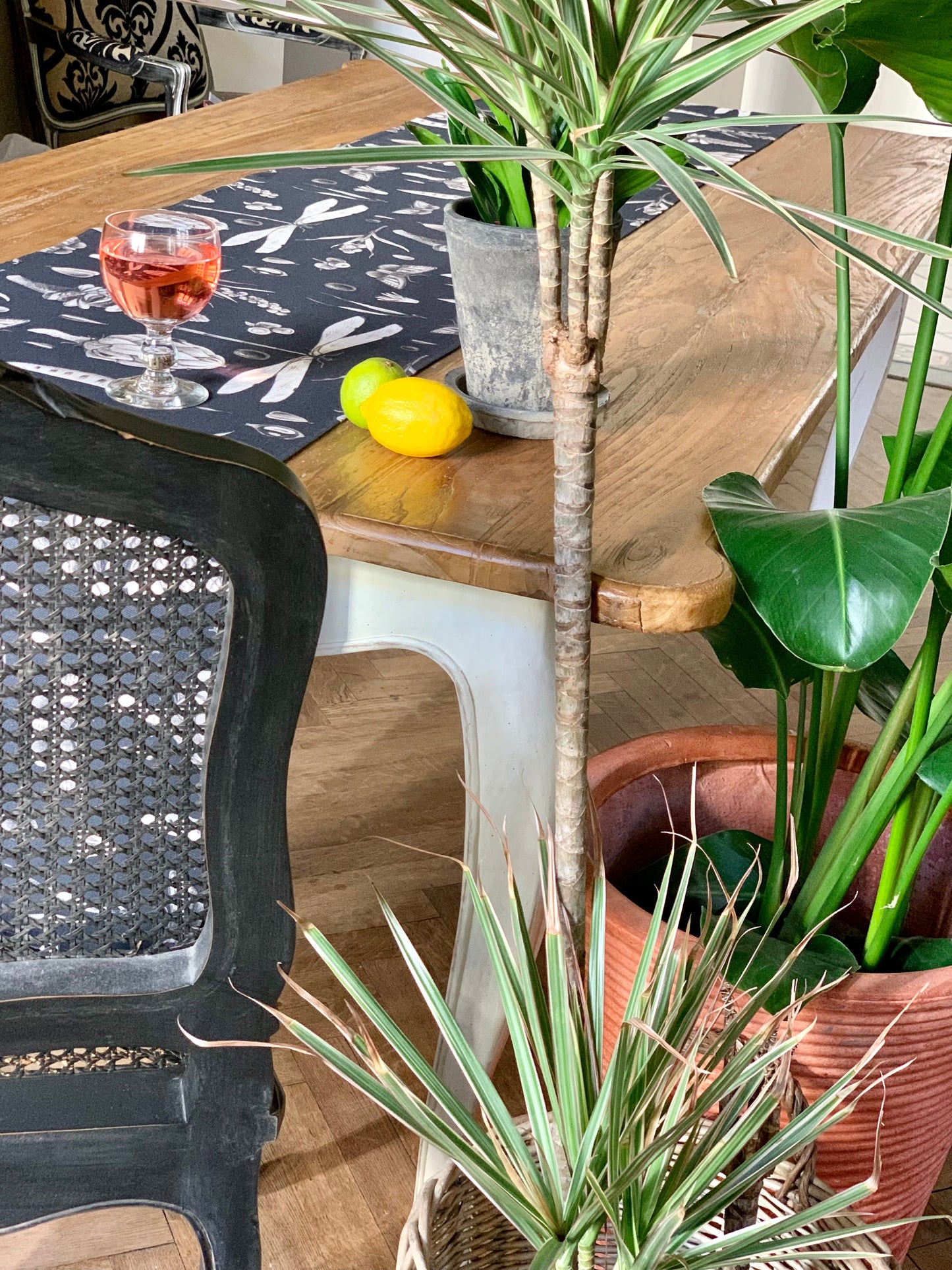 Table Runner, 100% Cotton | Moonlight