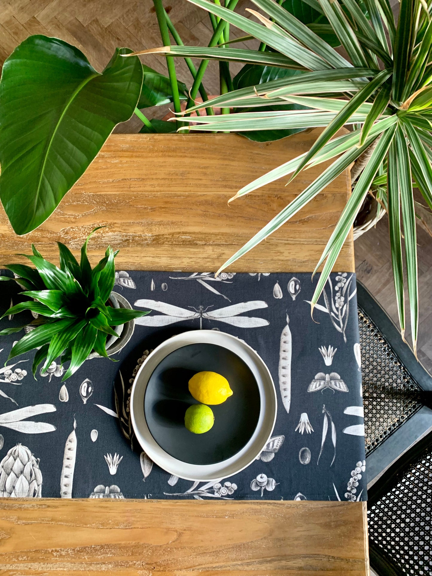 Table Runner, 100% Cotton | Moonlight