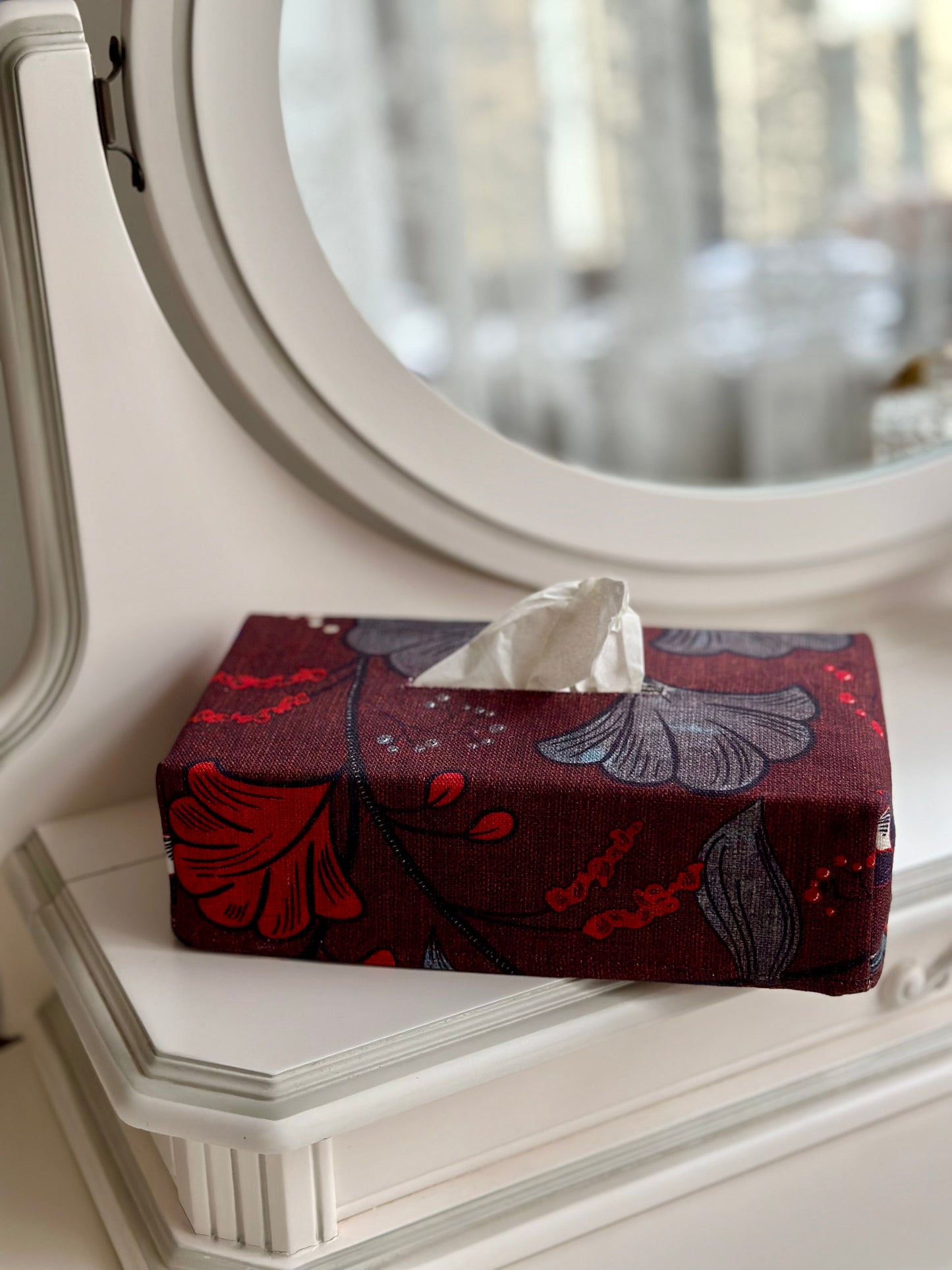 Tissue Box Cover | Royal Garden