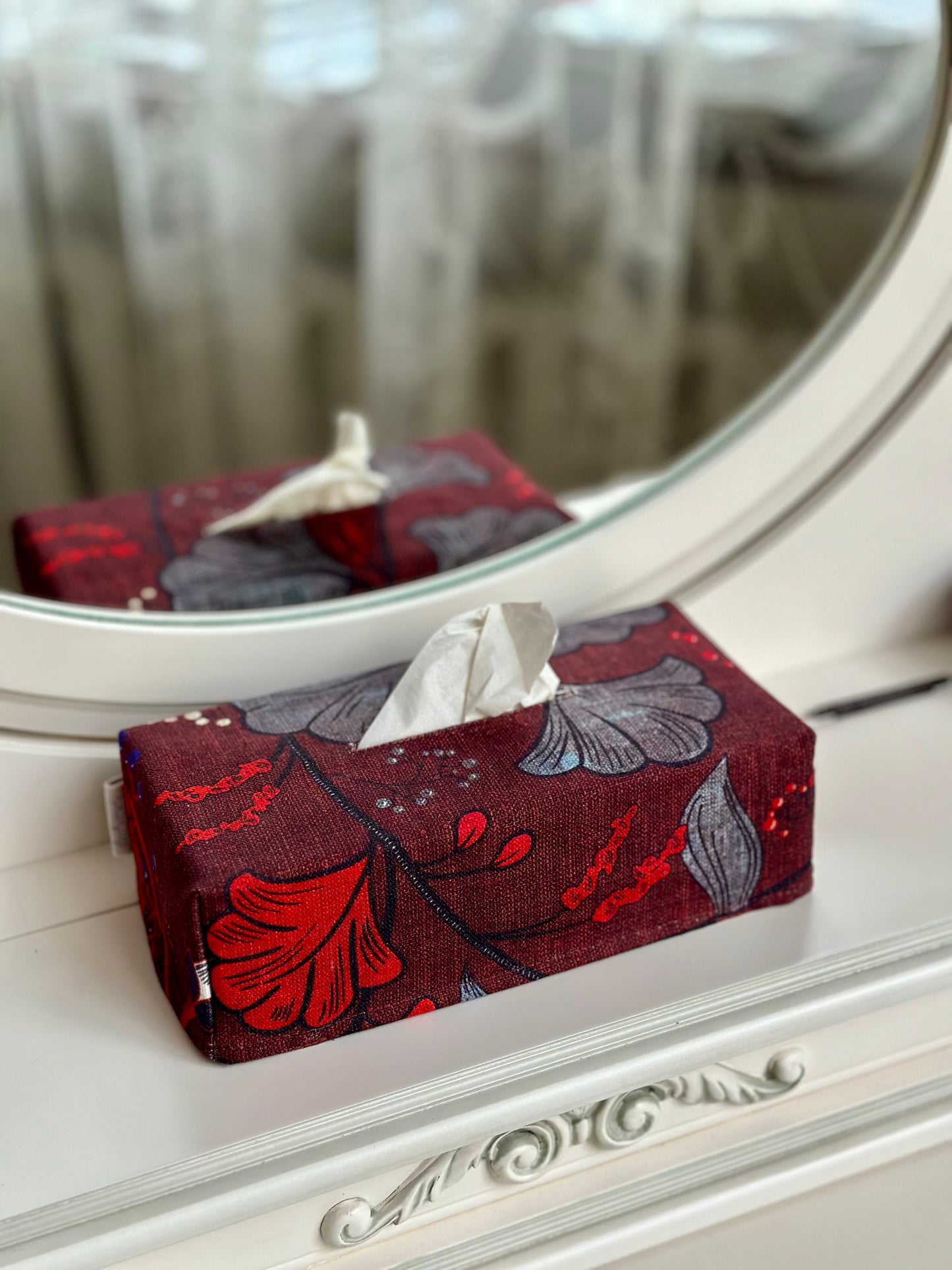 Tissue Box Cover | Royal Garden