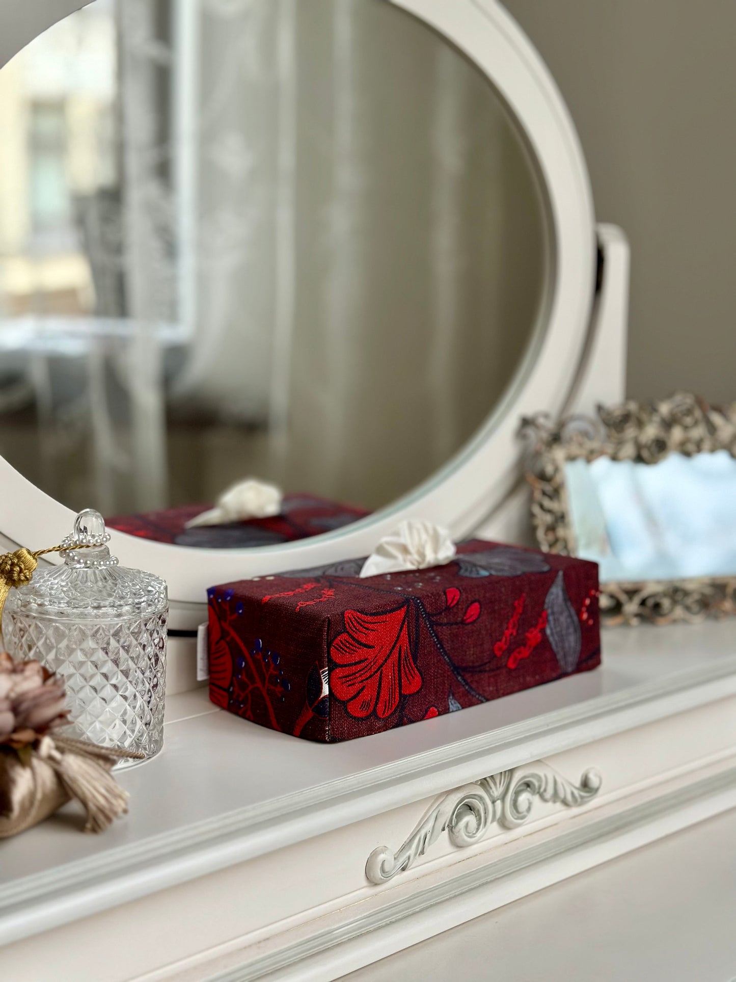 Tissue Box Cover | Royal Garden