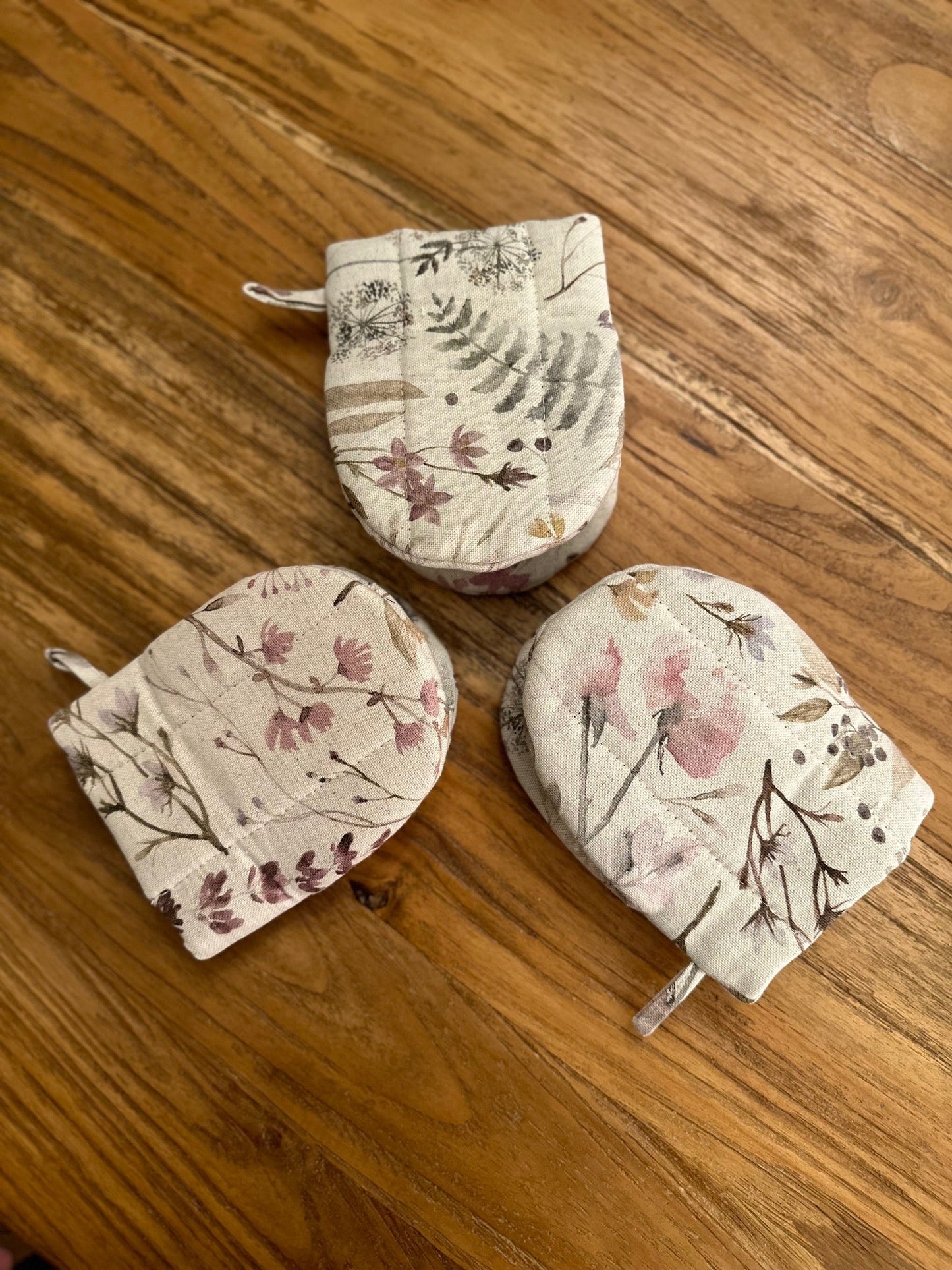 Oven Glove with Double Wool Filling | Field Bouquet