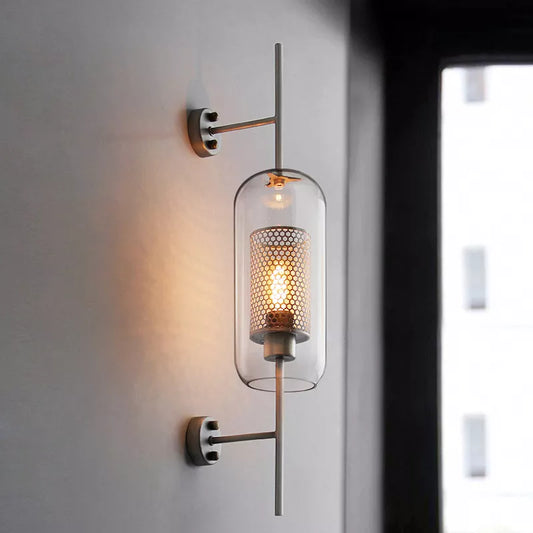 Vintage industrial wall light