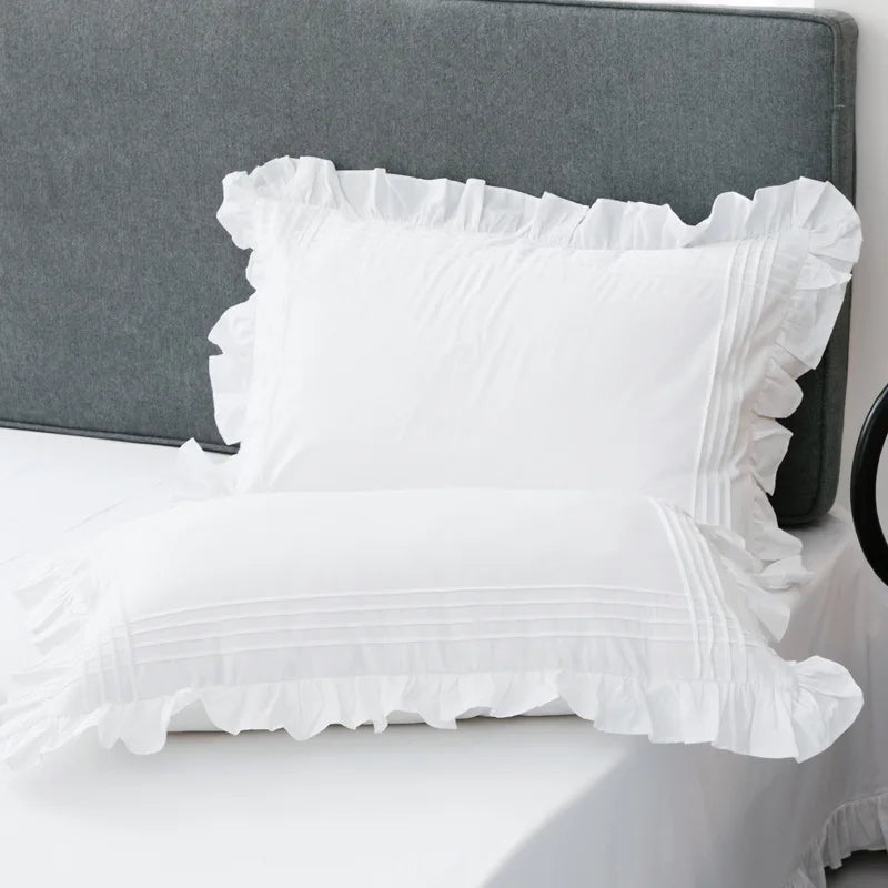 Royal White 100% cotton pillowcases
