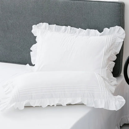 Royal White 100% cotton pillowcases