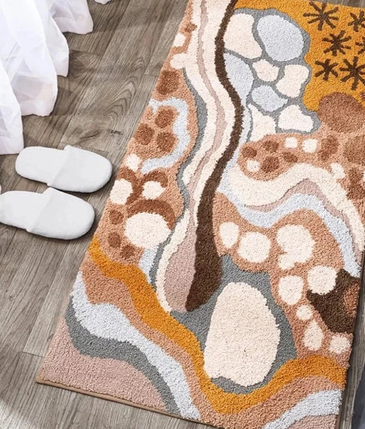 Low tide thick bath mat