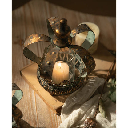 Bougeoir Couronne antique