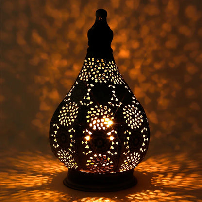 Lampe marocaine rétro à piles