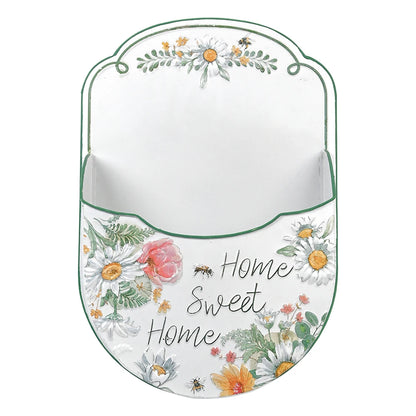 Decorative metal basket "Home Sweet Home"