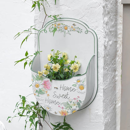 Decorative metal basket "Home Sweet Home"