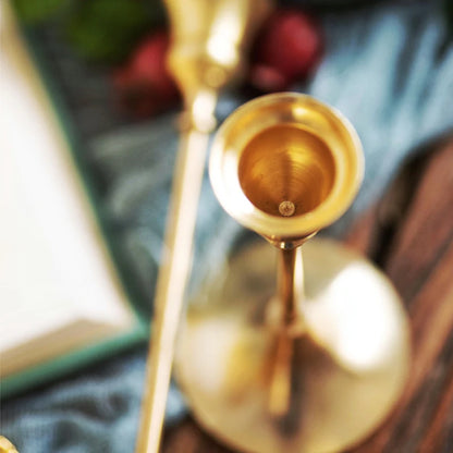 Set de 3 bougeoirs classiques